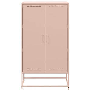 Credenza Rosa 68,5x38,5x123,5 in Acciaio 846495