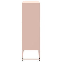 Credenza Rosa 68,5x38,5x123,5 in Acciaio 846495