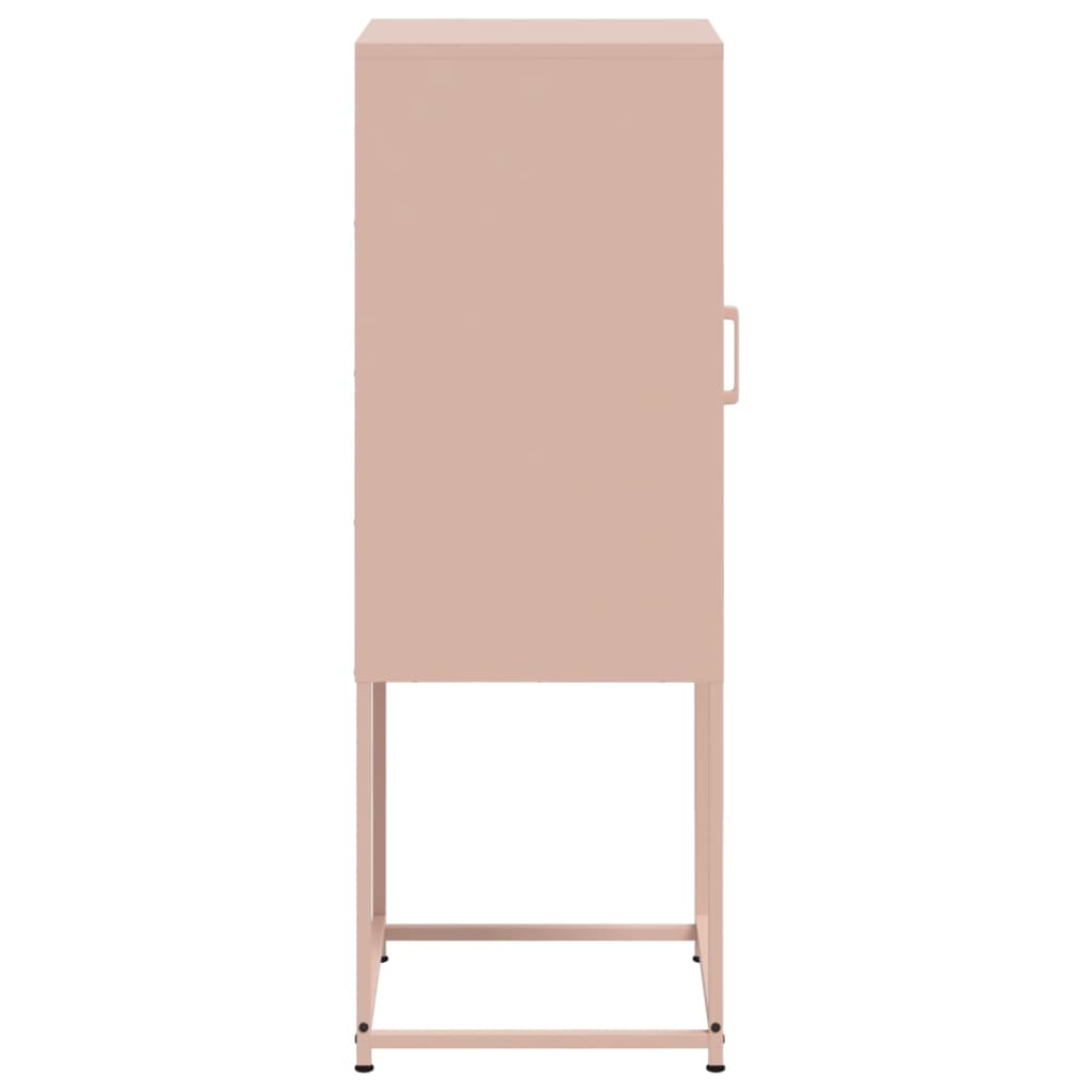 Credenza Rosa 36x39x107 cm in Acciaio 846531