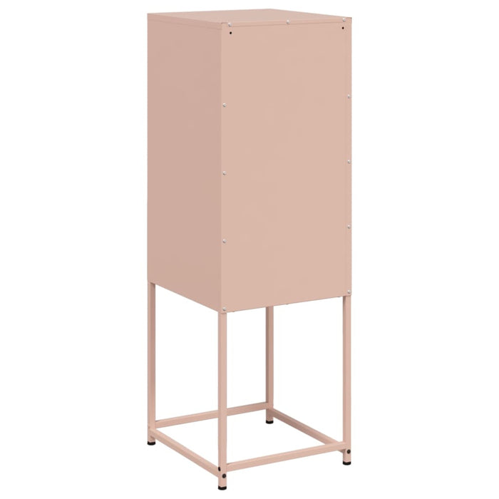 Credenza Rosa 36x39x107 cm in Acciaio 846531