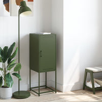 Credenza Verde Oliva 36x39x107 cm in Acciaio 846534