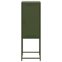 Credenza Verde Oliva 36x39x107 cm in Acciaio 846534