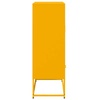 Credenza Giallo Senape 68x39x111,5 cm in Acciaio 846611