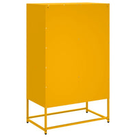 Credenza Giallo Senape 68x39x111,5 cm in Acciaio 846611