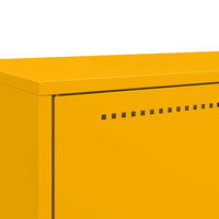 Credenza Giallo Senape 68x39x111,5 cm in Acciaio 846611