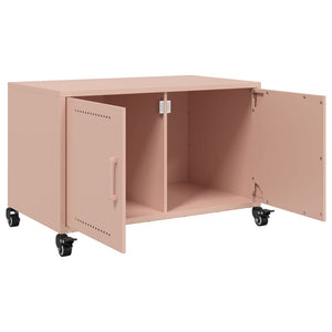 Mobile TV Rosa 68x39x43,5cm in Acciaio Laminato a Freddo 846639