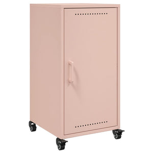 Credenza Rosa 36x39x72 cm in Acciaio Laminato a Freddo 846675