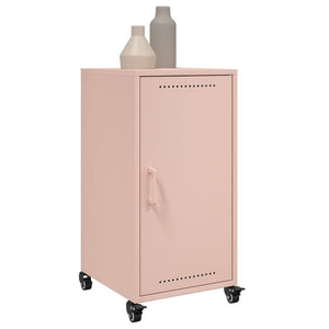 Credenza Rosa 36x39x72 cm in Acciaio Laminato a Freddo 846675