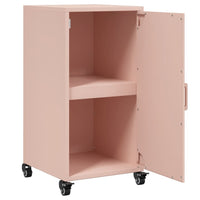 Credenza Rosa 36x39x72 cm in Acciaio Laminato a Freddo 846675