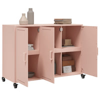 Credenza Rosa 100,5x39x72 cm in Acciaio 846681