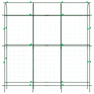 Traliccio Giardino per Rampicanti Telaio U 181x31x182,5 Acciaio 4009282