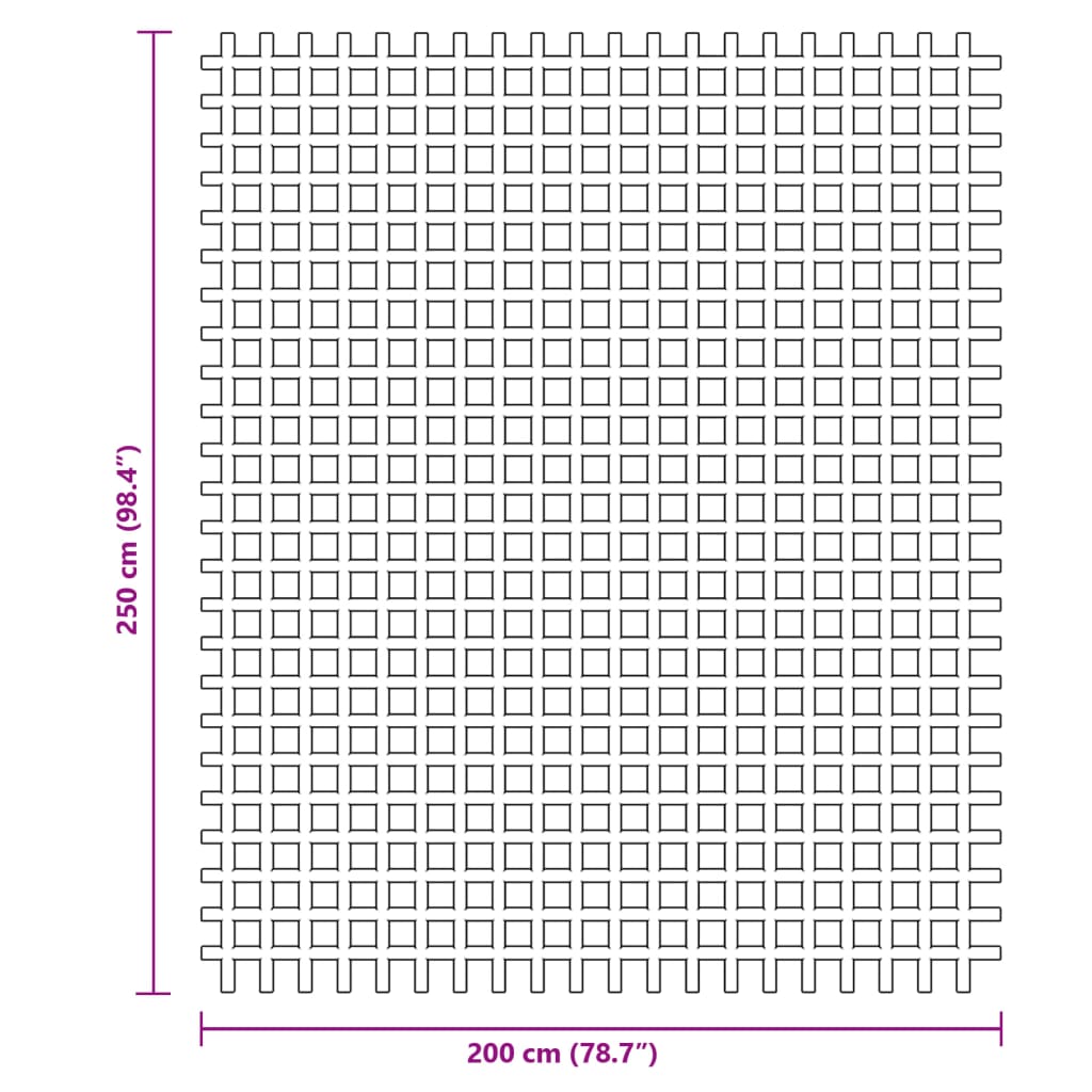 Tappeto da Campeggio Verde 2,5x2 m 4008469