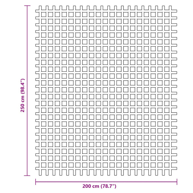 Tappeto da Campeggio Verde 2,5x2 m 4008469