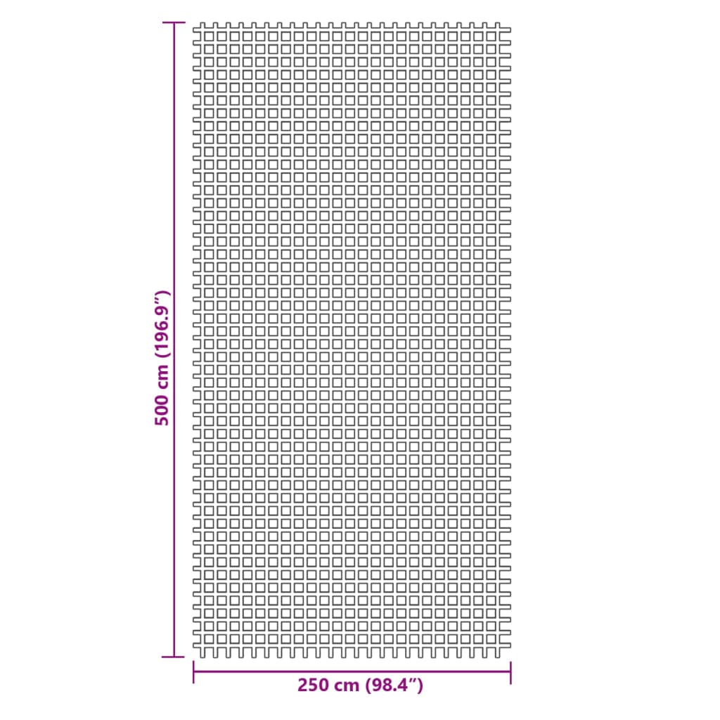 Tappeto da Campeggio Verde 5x2,5 m 4008474