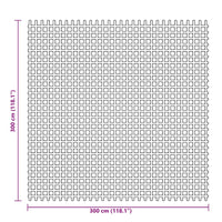 Tappeto da Campeggio Verde 3x3 m 4008477