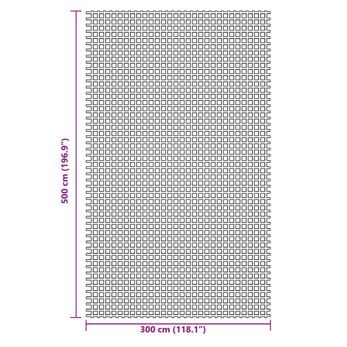 Tappeto da Campeggio Verde 5x3 m 4008479