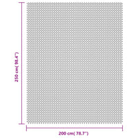 Tappeto da Tenda Grigio Chiaro 2,5x2 m 4008482