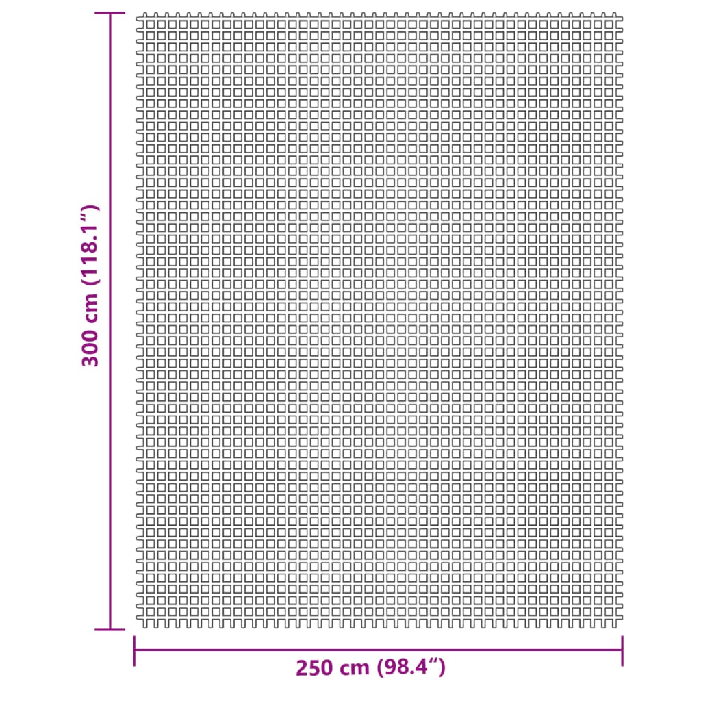 Tappeto da Campeggio Crema 3x2,5 m 4008496