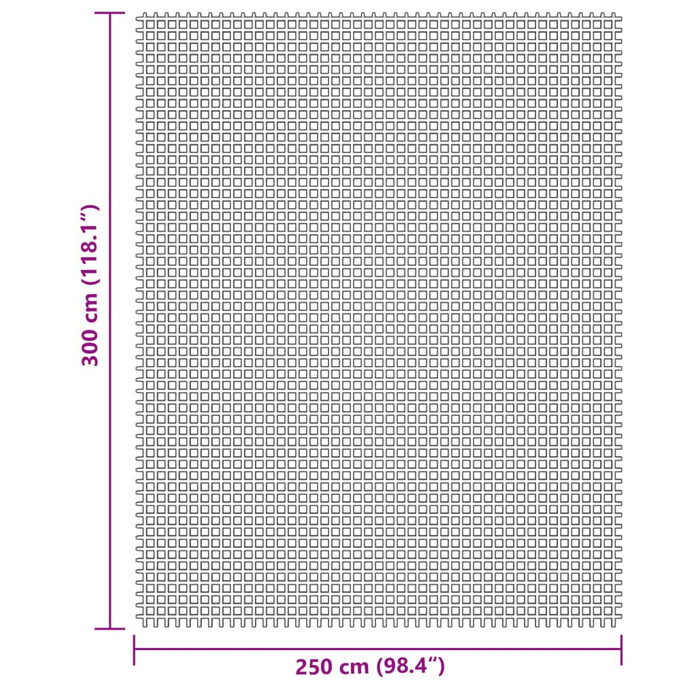 Tappeto da Campeggio Crema 3x2,5 m 4008496