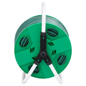 Avvolgitubo Autonomo Verde con Set Raccordi Tubo 0,5" 30 m PVC 3281511