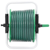 Avvolgitubo Autonomo Verde con Set Raccordi Tubo 0,75" 20 m PVC 3281513