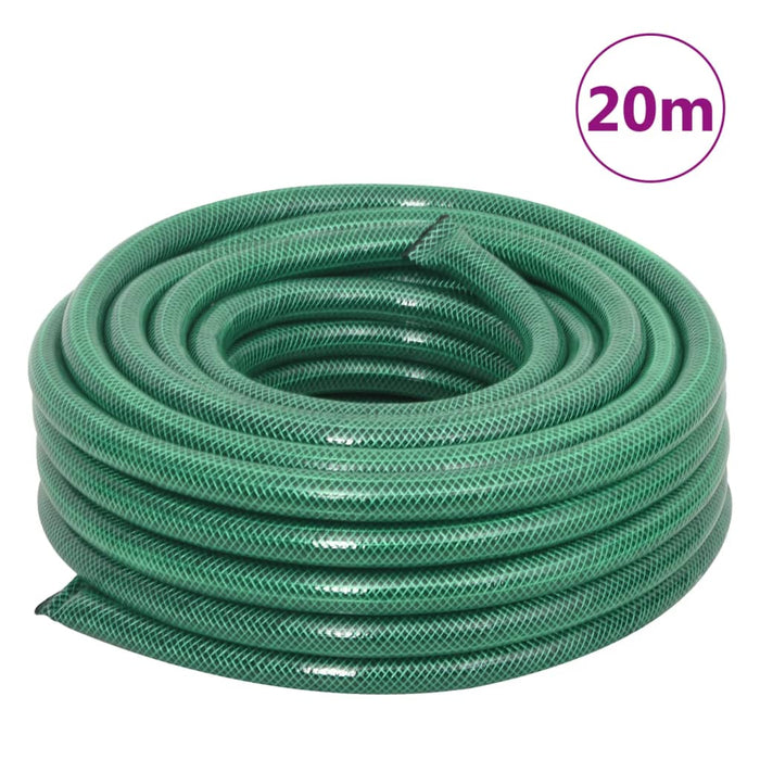 Avvolgitubo Autonomo Verde con Set Raccordi Tubo 0,75" 20 m PVC 3281513