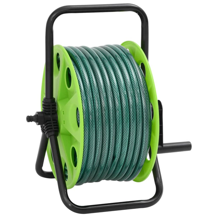 Avvolgitubo Autonomo Verde con Set Raccordi Tubo 0,5" 20 m PVC 3281517