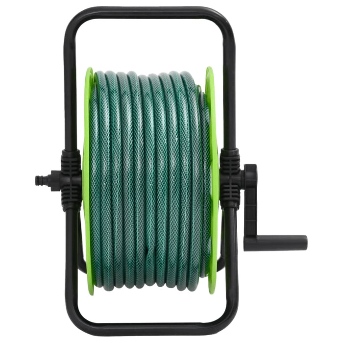 Avvolgitubo Autonomo Verde con Set Raccordi Tubo 0,5" 20 m PVC 3281517