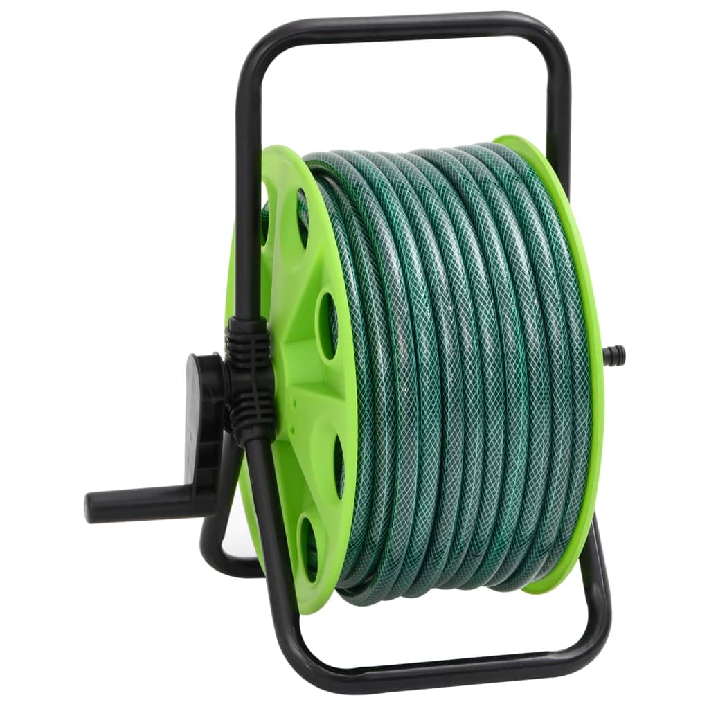 Avvolgitubo Autonomo Verde con Set Raccordi Tubo 0,75" 20 m PVC 3281520