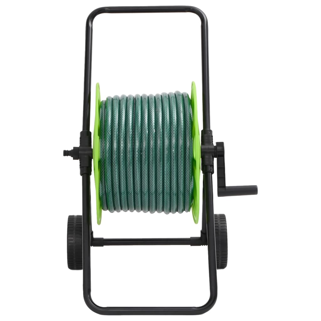 Carrello Avvolgitubo Giardino con Tubo 50 m PVC 3281522