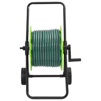 Carrello Avvolgitubo Verde con Set Raccordi Tubo 0,75" 20 m PVC 3281525