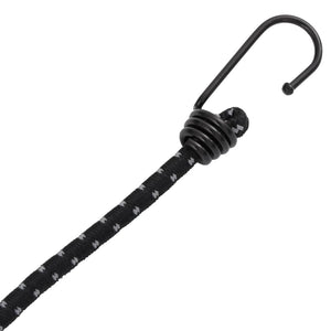 Corde Elastiche con Strisce Riflettenti e Ganci 25 pz 38 cm 4008143