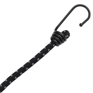 Corde Elastiche con Strisce Riflettenti e Ganci 25 pz 46 cm 4008146