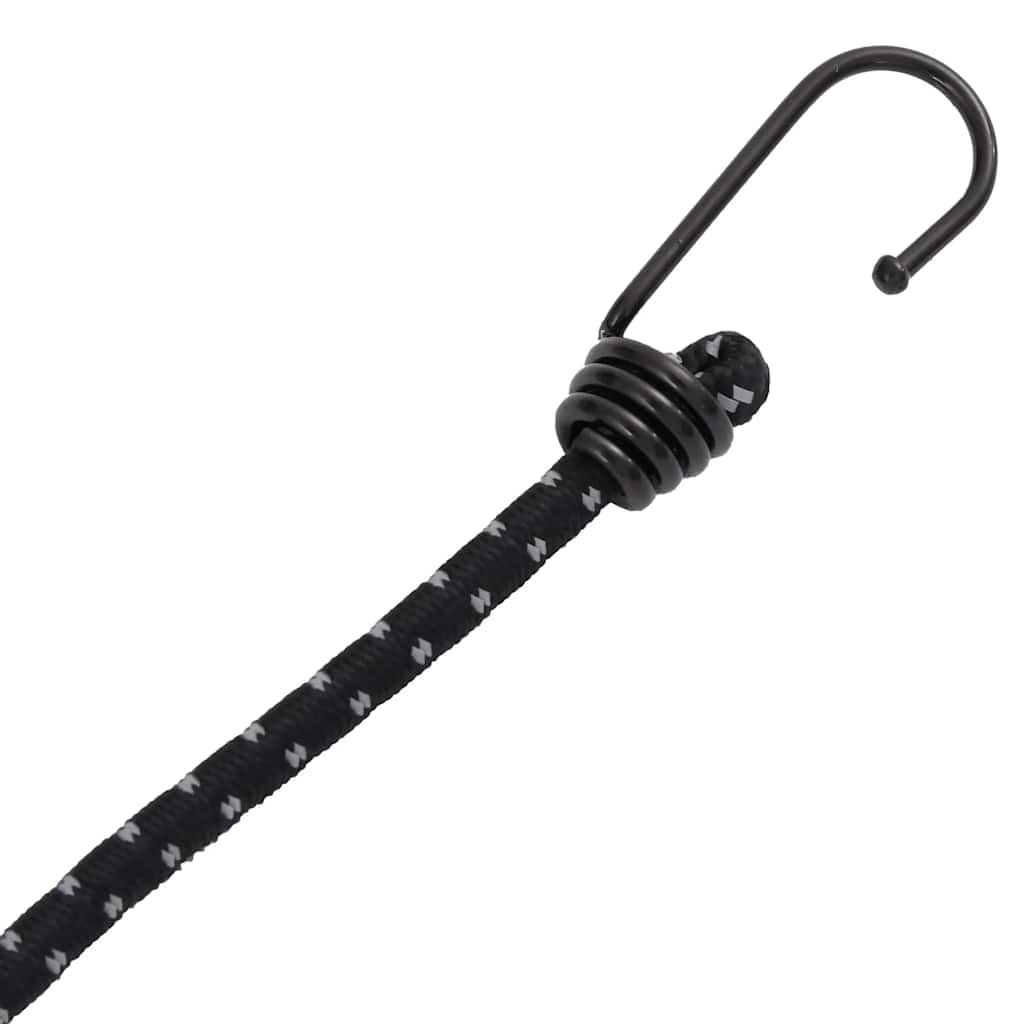 Corde Elastiche con Strisce Riflettenti e Ganci 25 pz 59 cm 4008149