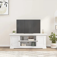 Mobile Porta TV Bianco 110x30x41 cm in Legno Multistrato 4009903