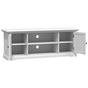 Mobile Porta TV Bianco 110x30x41 cm in Legno Multistrato 4009903