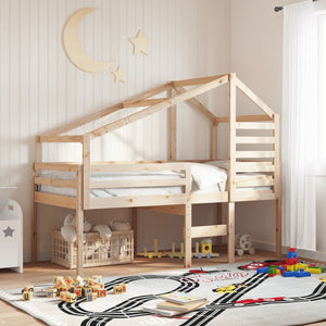 Tetto per Letto Bambini 198x97x113 cm in Legno Massello di Pino 846876