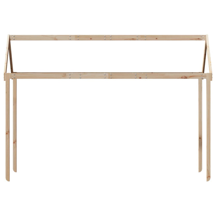 Tetto per Letto Bambini 217x95,5x159 cm Legno Massello di Pino 846958