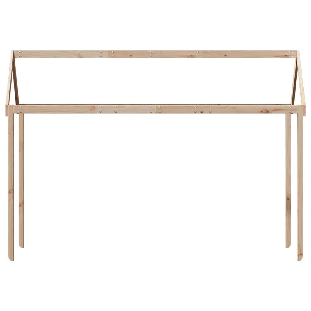 Tetto per Letto Bambini 217x85,5x154 cm Legno Massello di Pino 846961