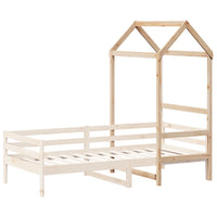 Tetto per Letto Bambini 118x70x176,5 cm Legno Massello di Pino 846985