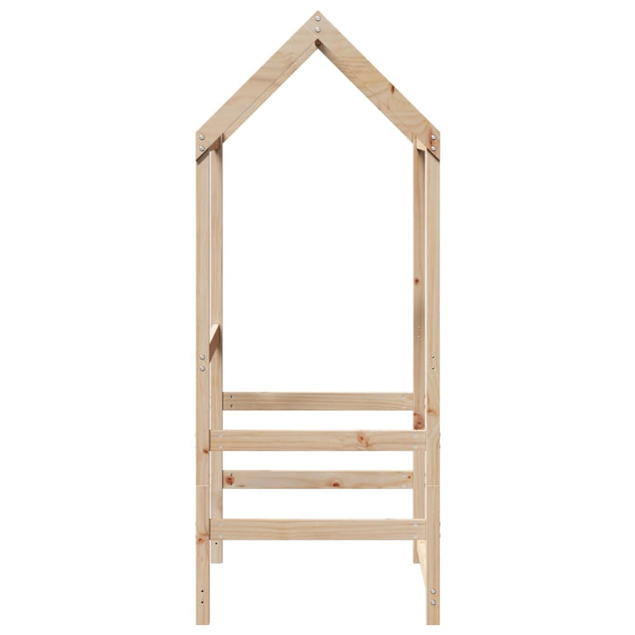 Tetto per Letto Bambini 118x70x176,5 cm Legno Massello di Pino 846985