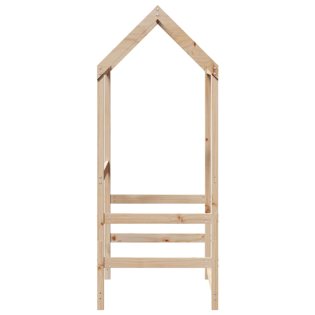 Tetto per Letto Bambini 98x70x176,5 cm Legno Massello di Pino 846991