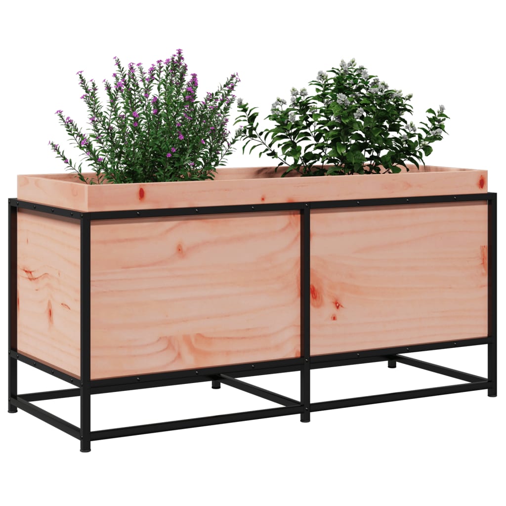 Fioriera da Giardino 100x40x50 cm in Legno Massello di Douglas 847036