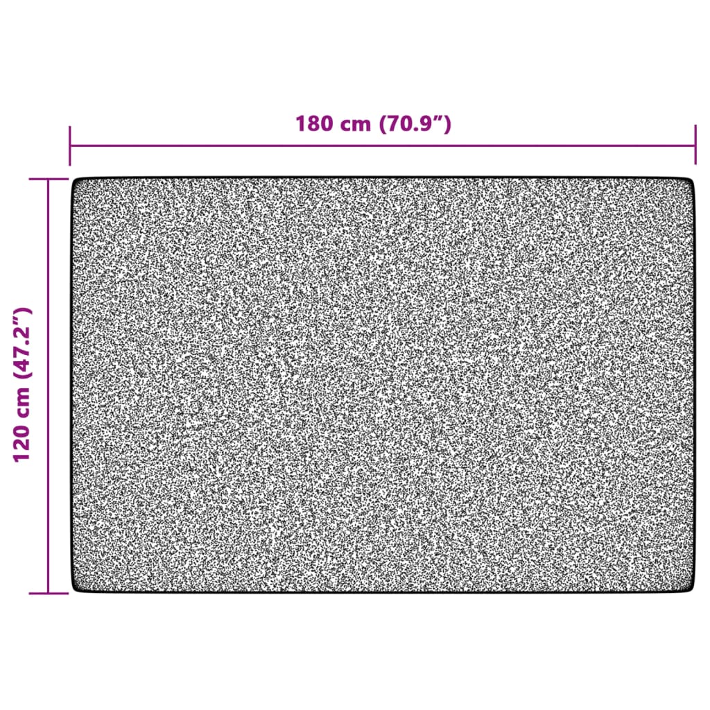 Tappeto a Pelo Corto Multicolore 120x180 cm Interni/Esterni 4007237