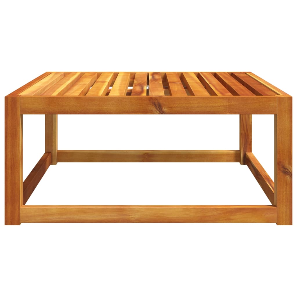 Tavolo da Giardino 65x65x29 cm in Legno Massello di Acacia 4008157