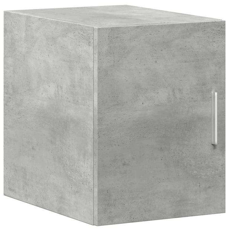 Mobile a Parete Grigio Cemento 30x42,5x40 cm Legno Multistrato 846092