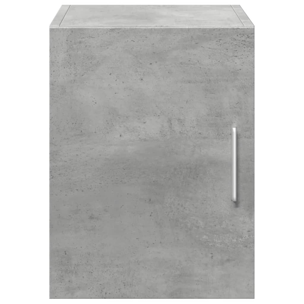 Mobile a Parete Grigio Cemento 30x42,5x40 cm Legno Multistrato 846092