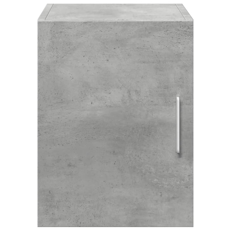 Mobile a Parete Grigio Cemento 30x42,5x40 cm Legno Multistrato 846092