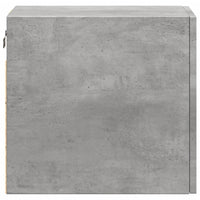 Mobile a Parete Grigio Cemento 30x42,5x40 cm Legno Multistrato 846092