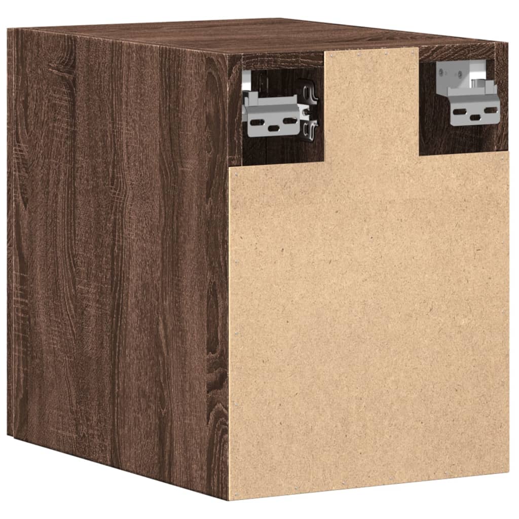 Mobile a Parete Rovere Marrone 30x42,5x40cm Legno Multistrato 846095